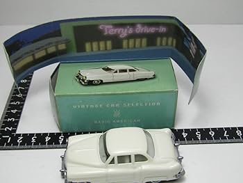 ブリキクルマ Amazon.co.jp: Cadillac キャデラック フリートウッド V8 50s WH
